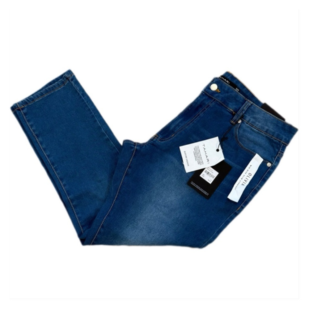 Tahari Slim Straight Jeans